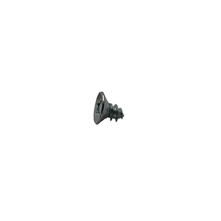 Suburban Bolt And Supply Sheet Metal Screw, #10 x 2 in, Flat Head Slotted Drive A0090120200F